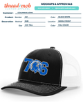 706 Hat - 112 Black/White