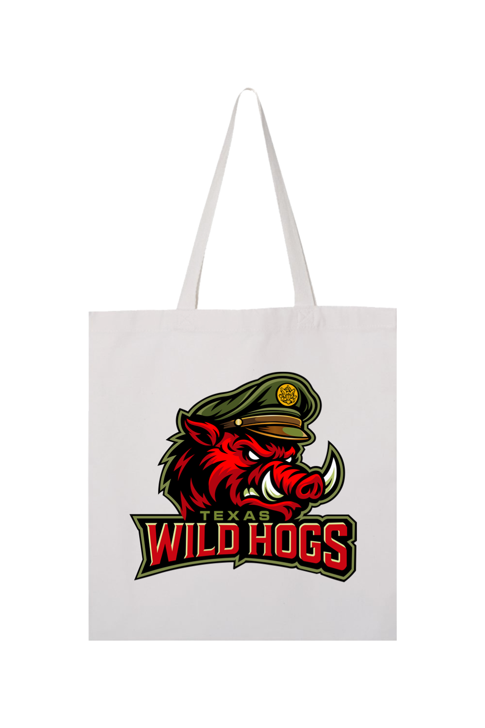 Texas Wild Hogs | Q-Tees Economy Tote