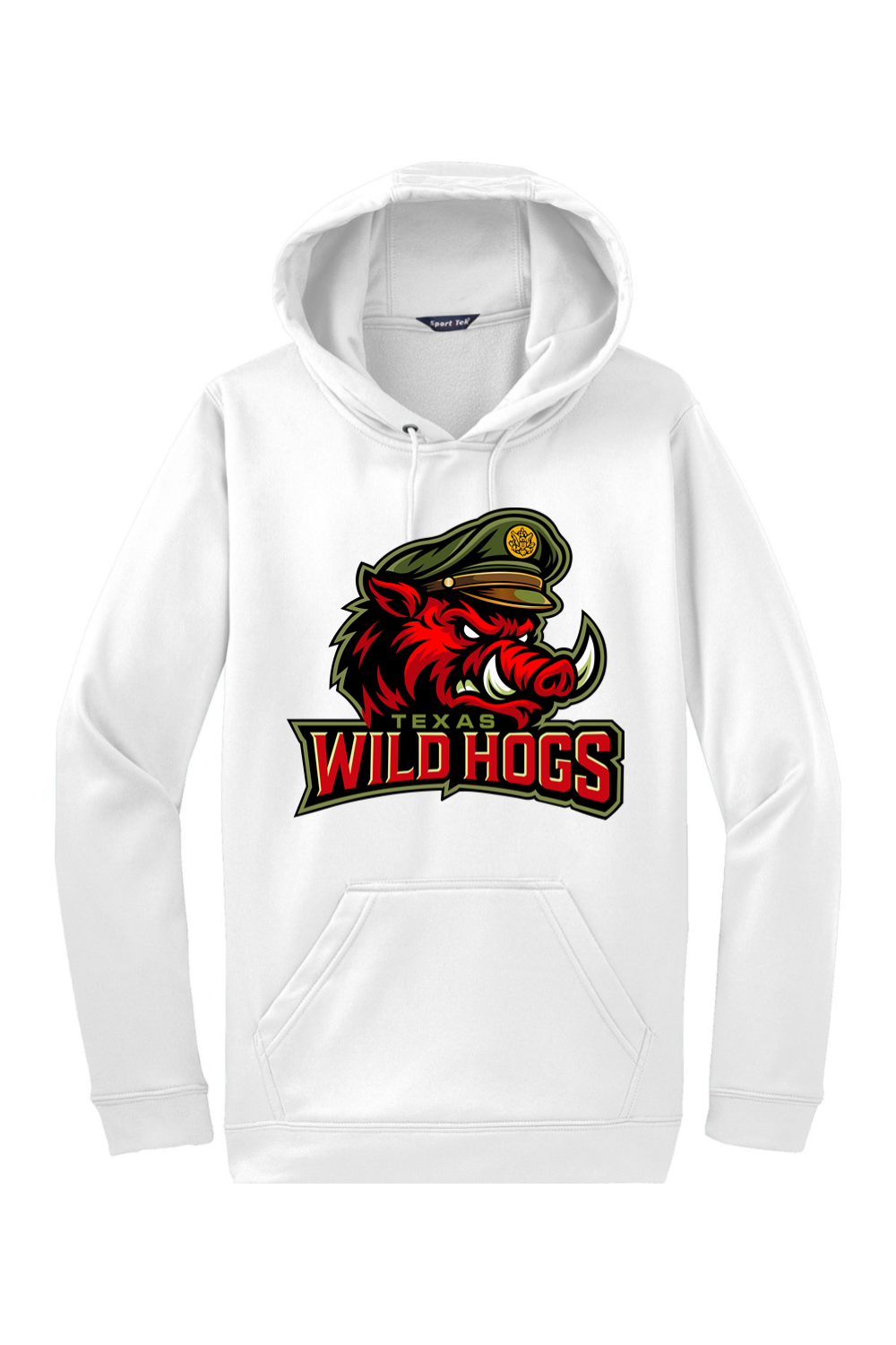 Texas Wild Hogs | Adult | Sport-Tek Sport-Wick Fleece Hooded Pullover