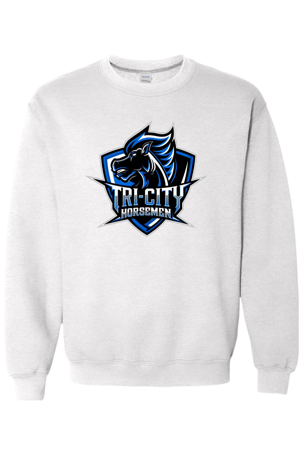 Tri-City Horsemen | Adult | Gildan Heavy Blend Crewneck Sweatshirt