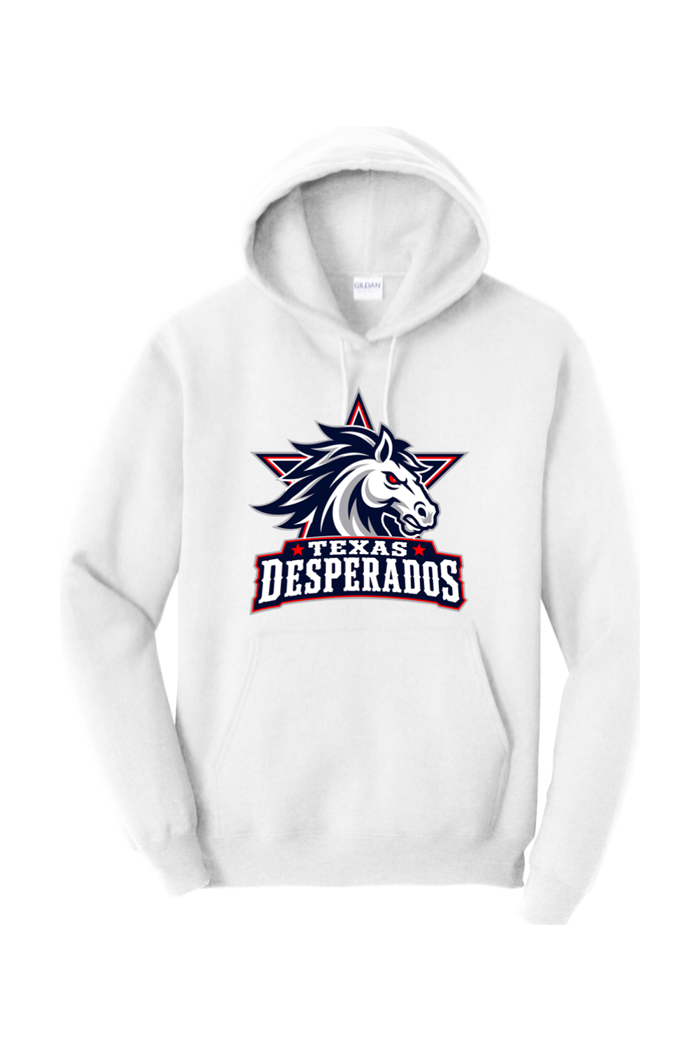 Texas Desperados | Adult | Gildan Heavy Blend Hooded Sweatshirt