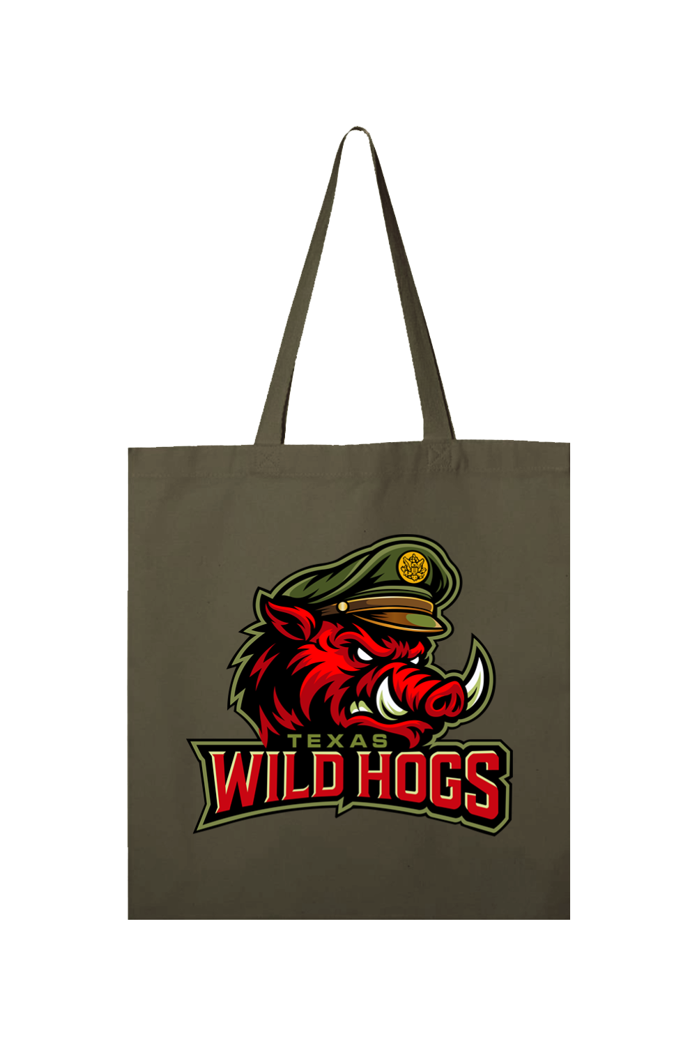 Texas Wild Hogs | Q-Tees Economy Tote