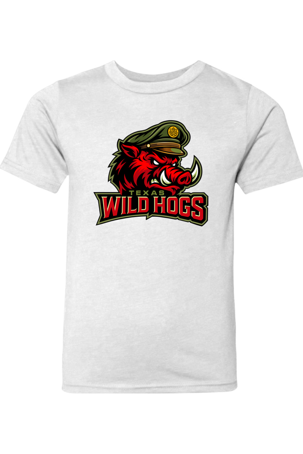Texas Wild Hogs | Youth | Next Level CVC Tee