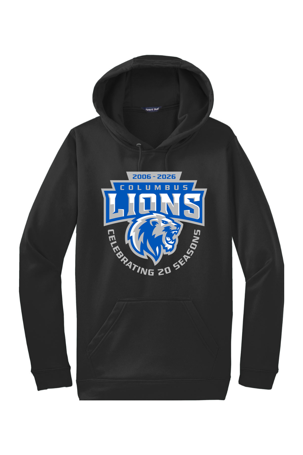 Adult | 20th Season | Sport-Tek DriFit Hoodie