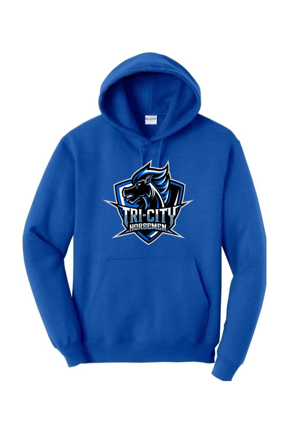 Tri-City Horsemen | Adult | Gildan Heavy Blend Hooded Sweatshirt