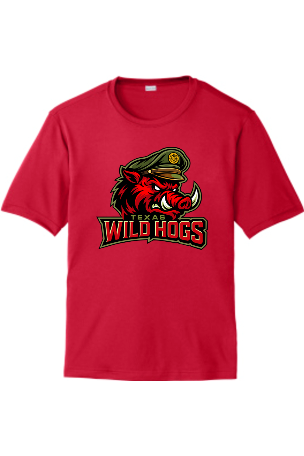 Texas Wild Hogs | Adult | Sport-Tek PosiCharge Competitor Tee