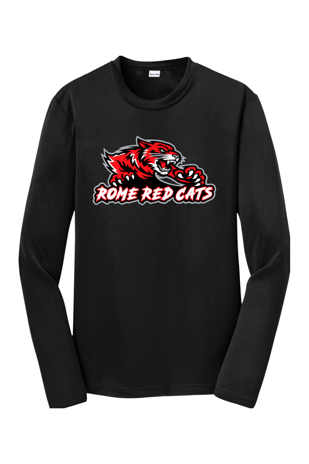 Rome Red Cats | Youth | Sport-Tek Long Sleeve Performance Tee