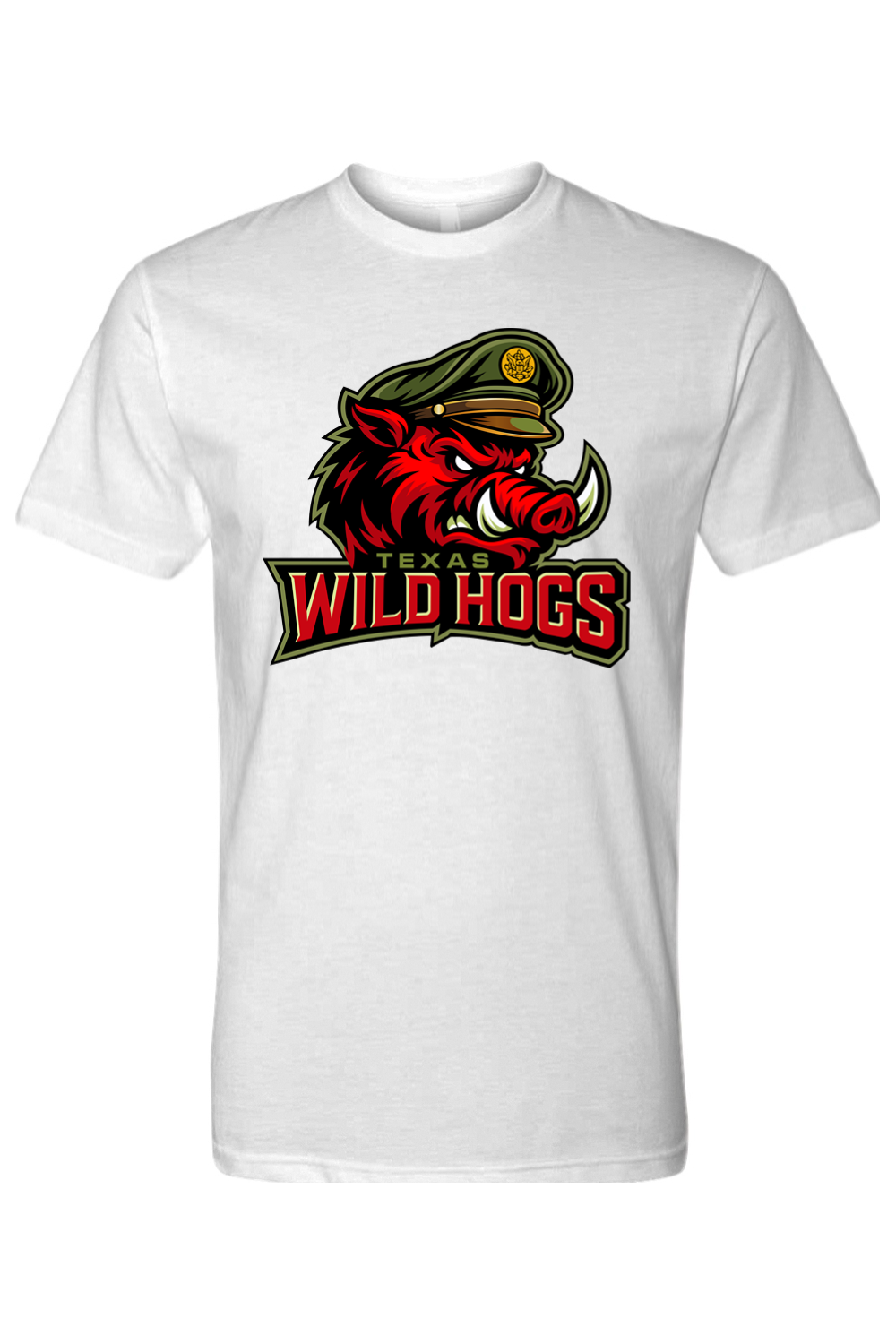Texas Wild Hogs | Adult | Next Level CVC Tee