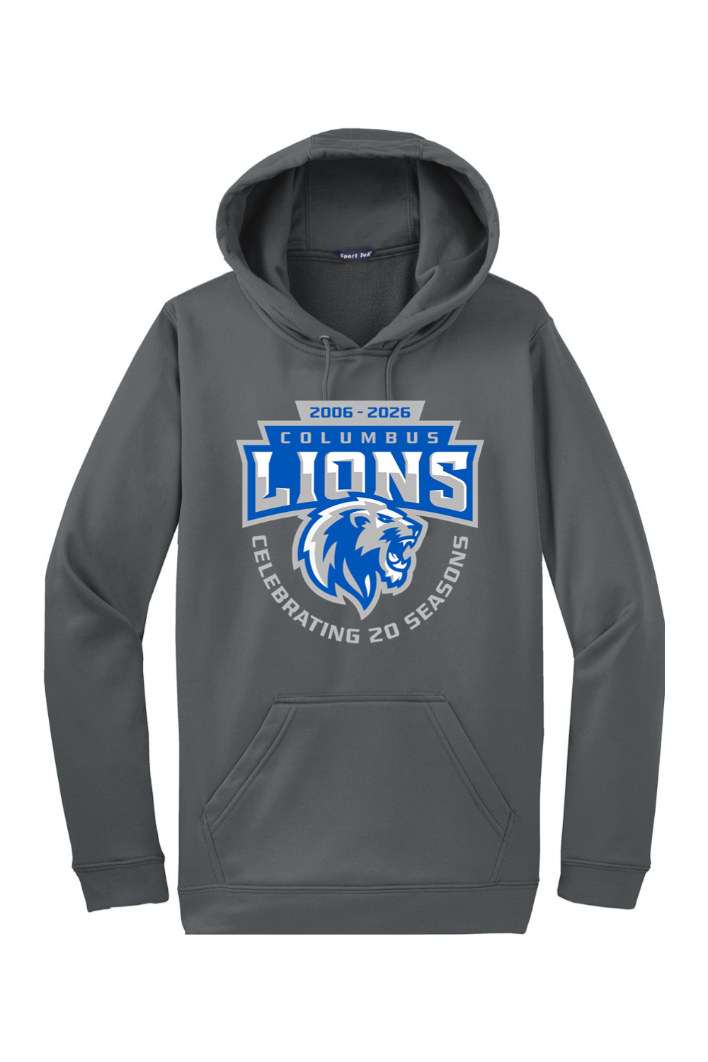 Adult | 20th Season | Sport-Tek DriFit Hoodie