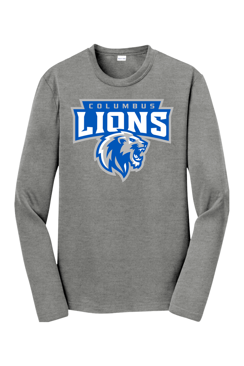 Columbus Lions | Youth | Sport-Tek Long Sleeve Performance Tee