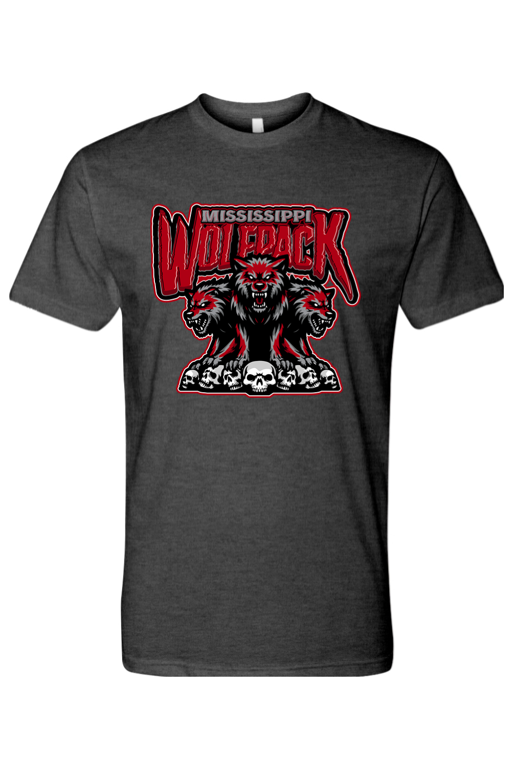 Mississippi Wolfpack | Adult | Next Level CVC Tee