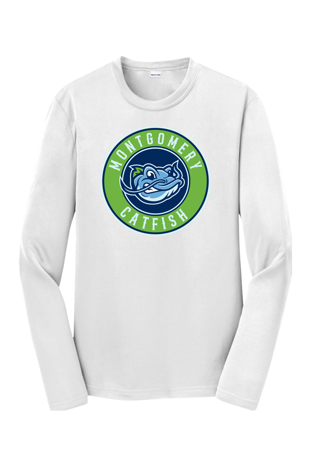 Montgomery Catfish | Youth | Sport-Tek Long Sleeve Performance Tee