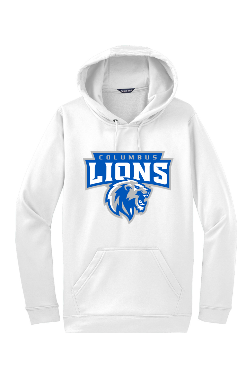 Columbus Lions | Adult | Sport-Tek Sport-Wick Fleece Hooded Pullover