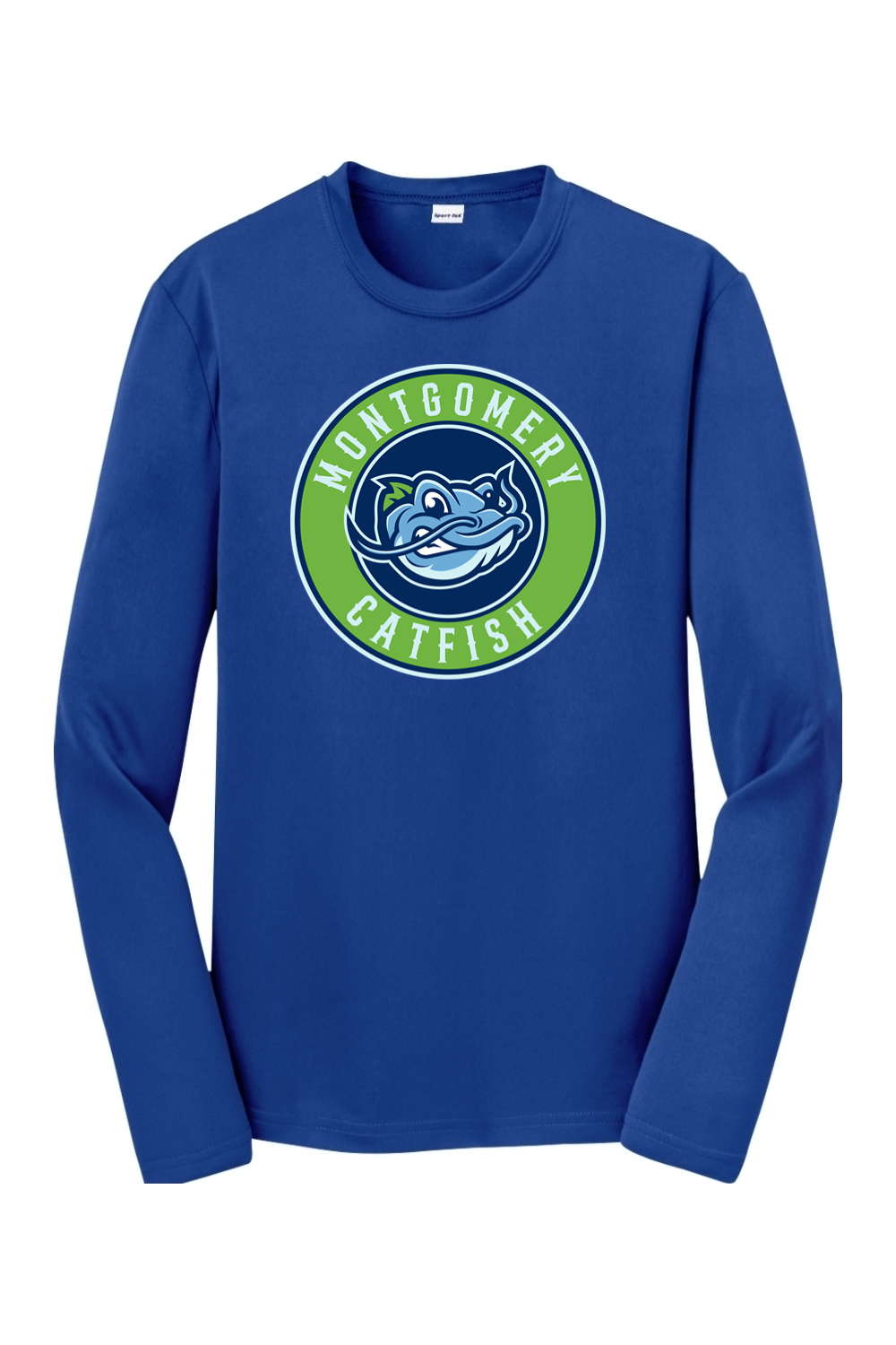 Montgomery Catfish | Youth | Sport-Tek Long Sleeve Performance Tee