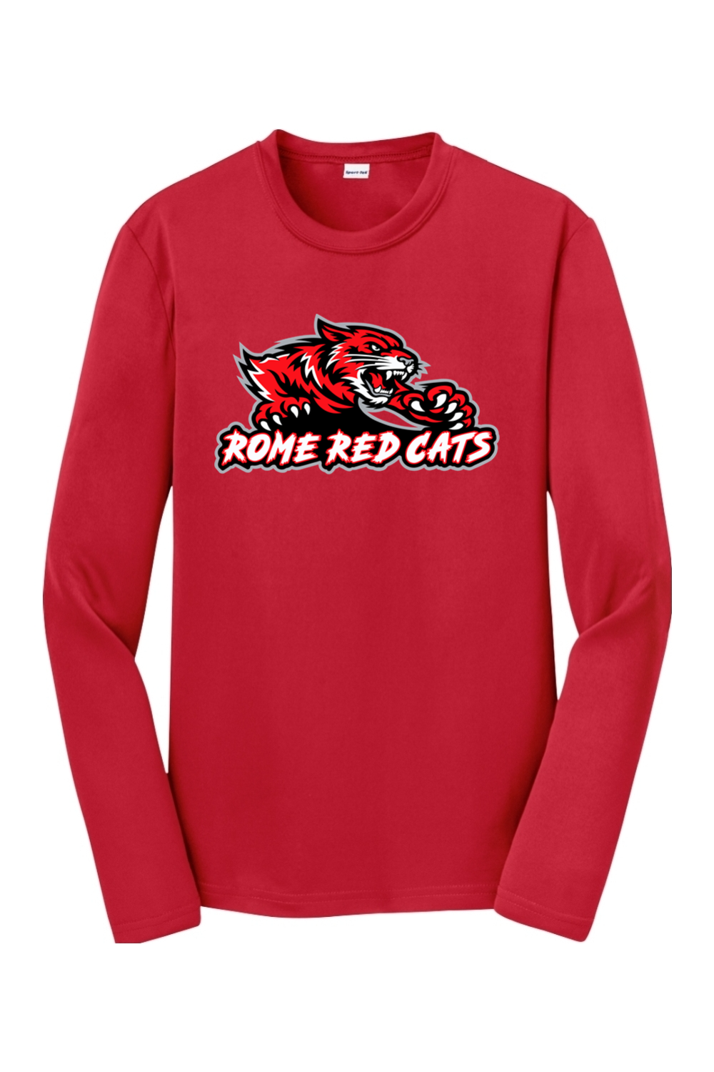 Rome Red Cats | Youth | Sport-Tek Long Sleeve Performance Tee