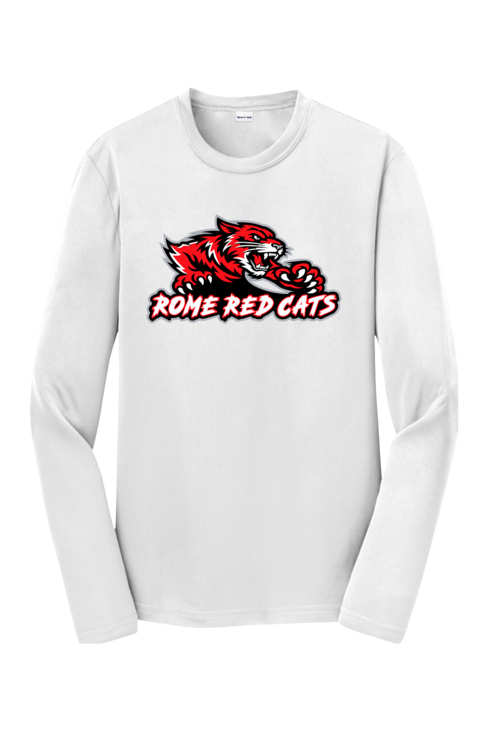 Rome Red Cats | Youth | Sport-Tek Long Sleeve Performance Tee
