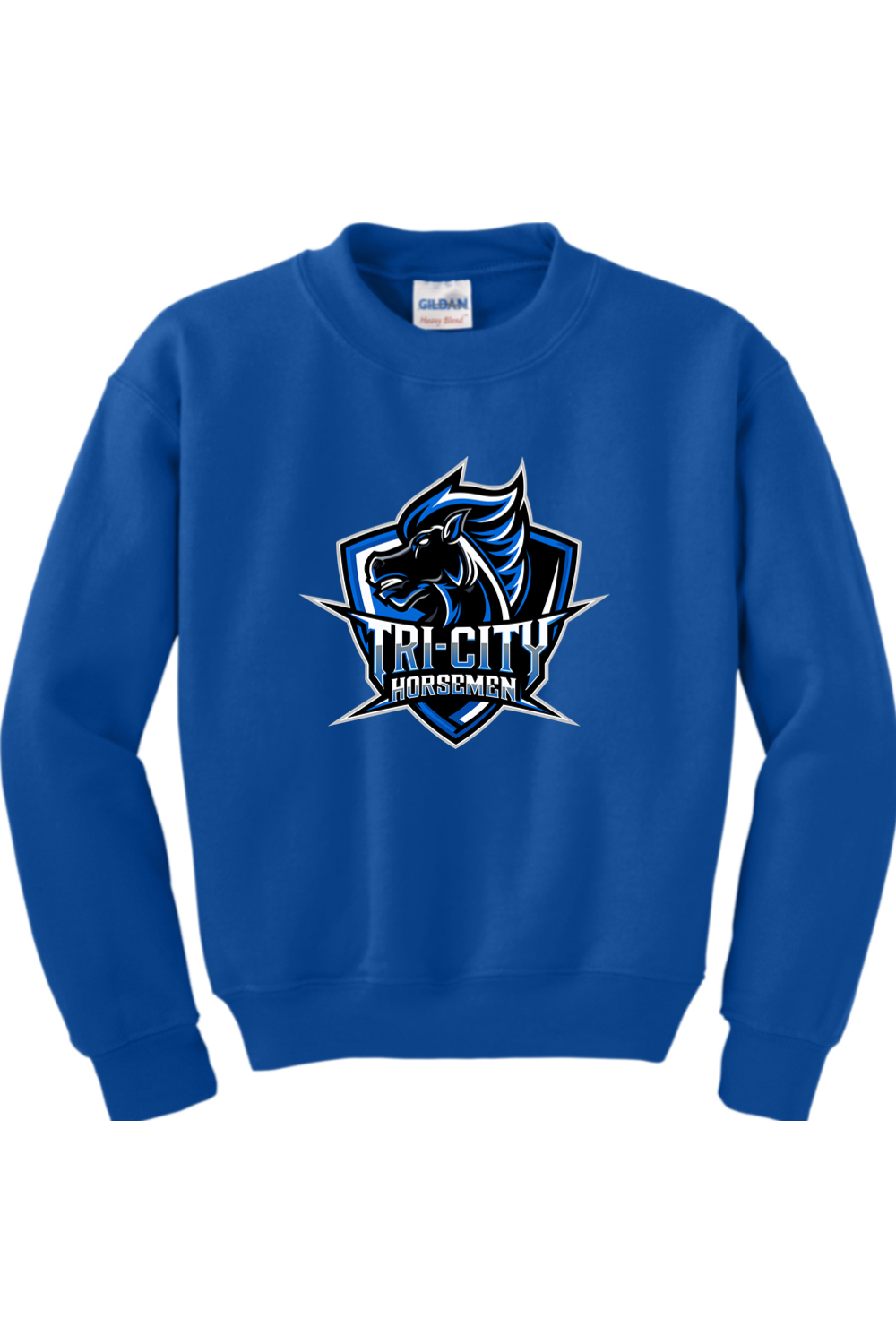 Tri-City Horsemen | Youth | Gildan Heavy Blend Crewneck Sweatshirt