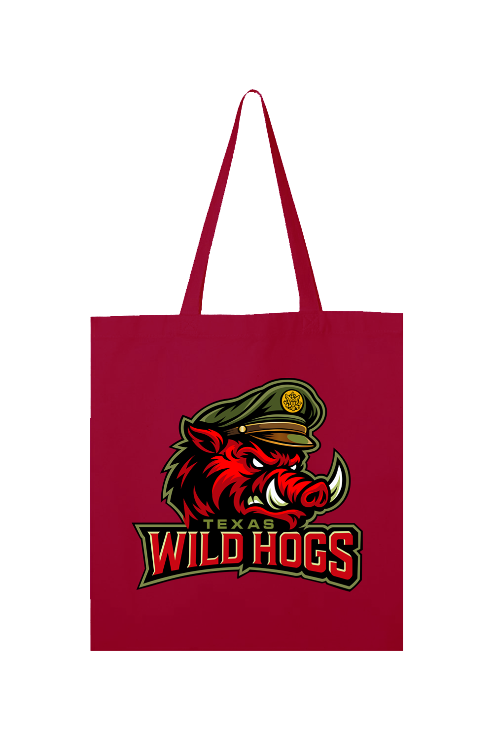 Texas Wild Hogs | Q-Tees Economy Tote