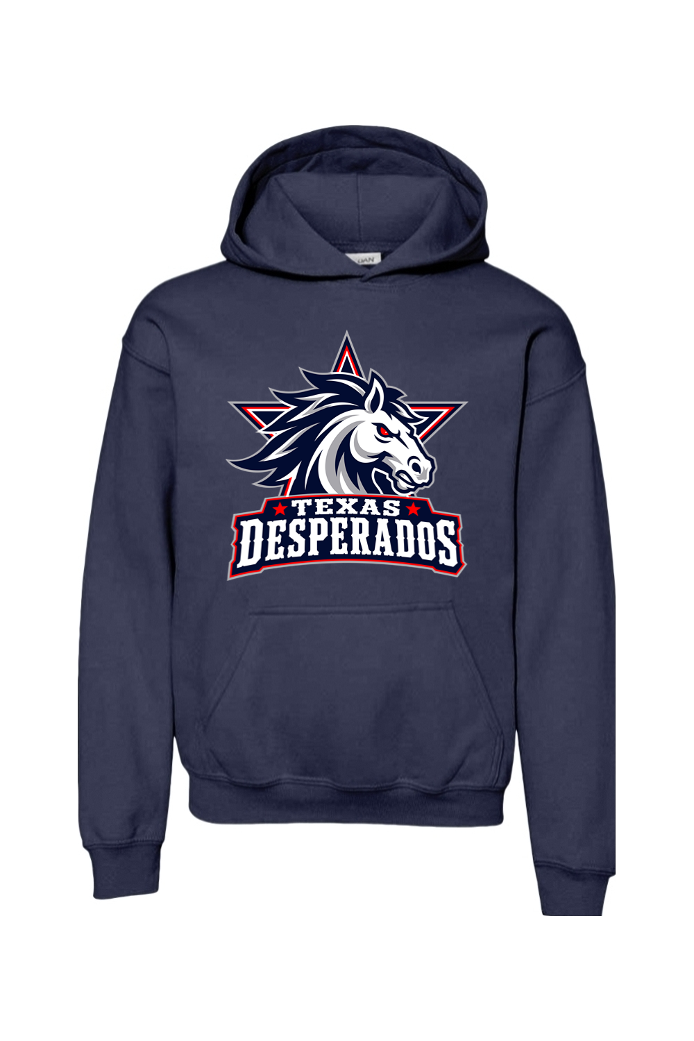 Texas Desperados | Youth | Gildan Heavy Blend Hooded Sweatshirt
