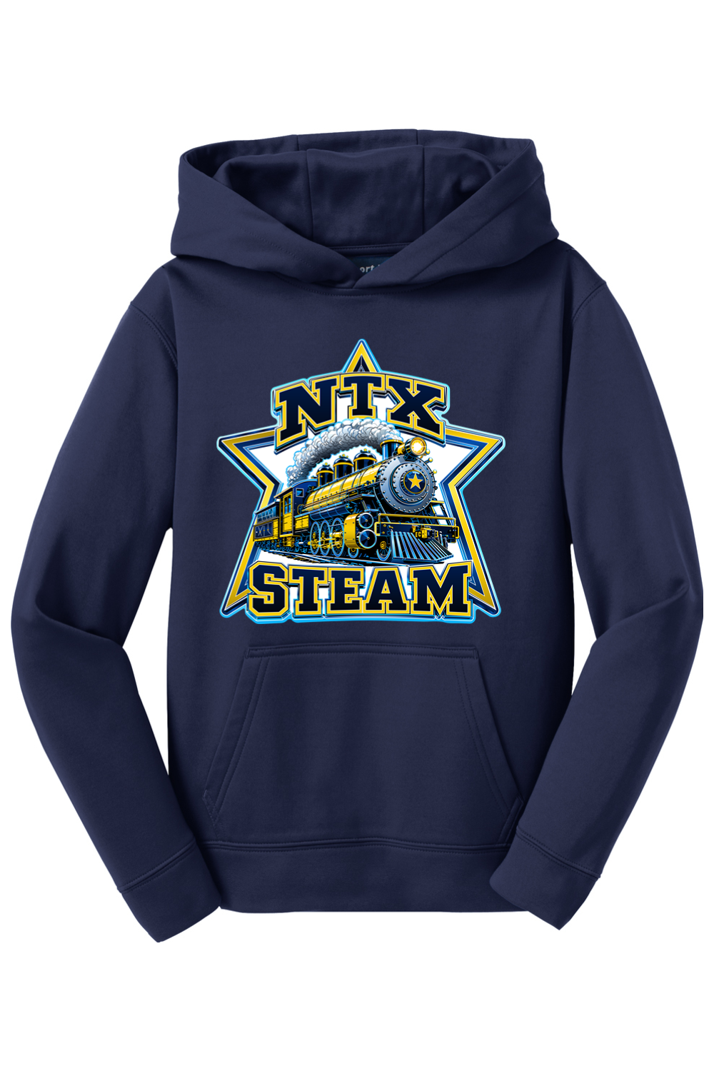 NTX Steam | Youth | Sport-Tek Sport-Wick Fleece Hooded Pullover