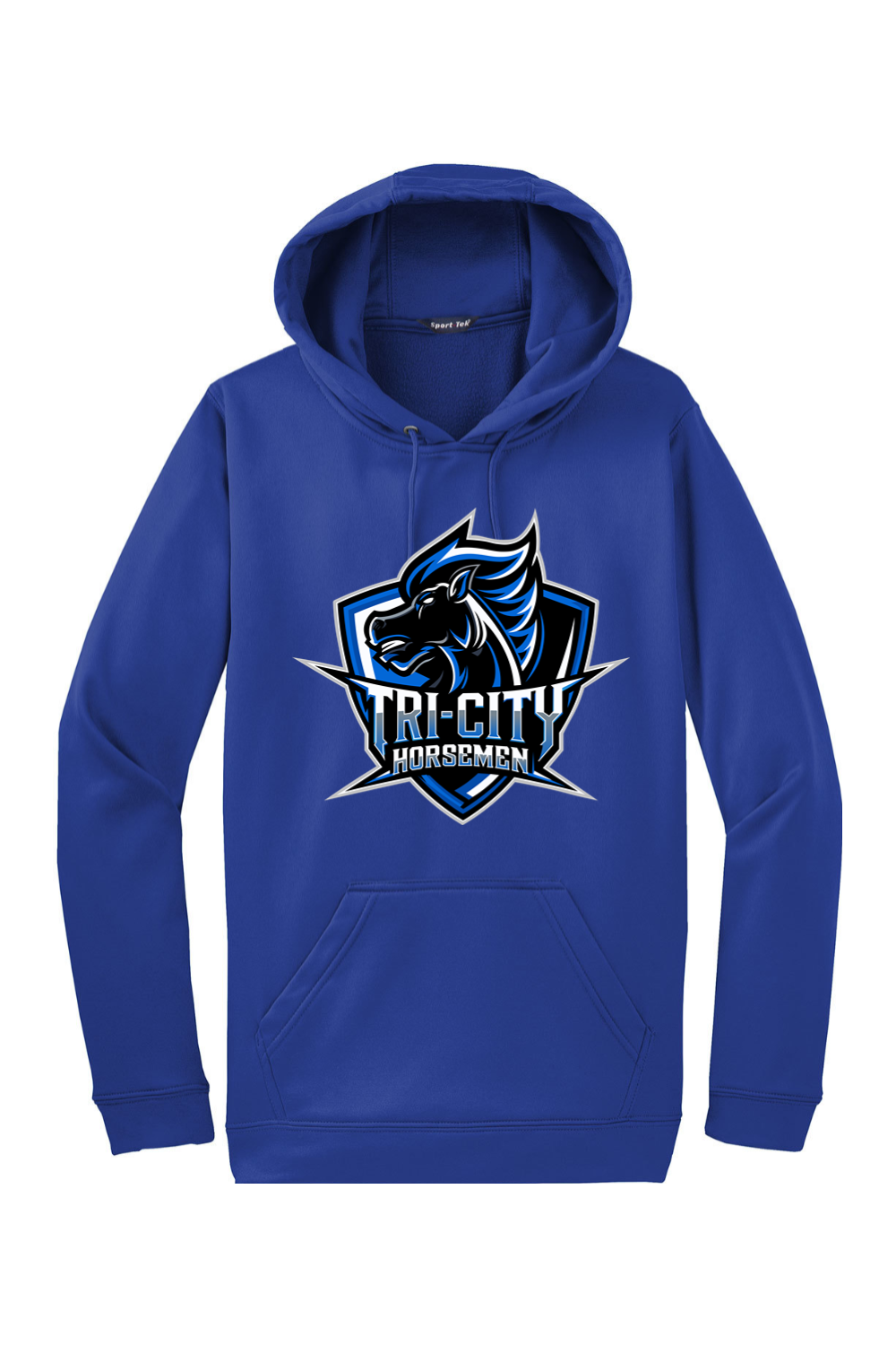 Tri-City Horsemen | Adult | Sport-Tek Sport-Wick Fleece Hooded Pullover