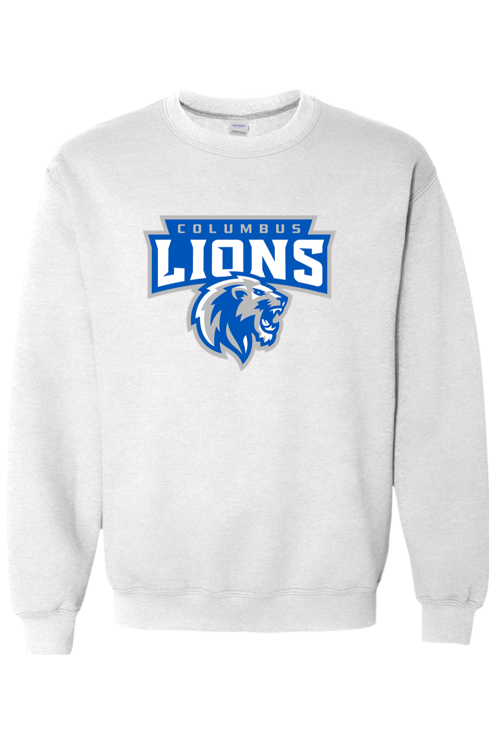 Columbus Lions | Adult | Gildan Heavy Blend Crewneck Sweatshirt