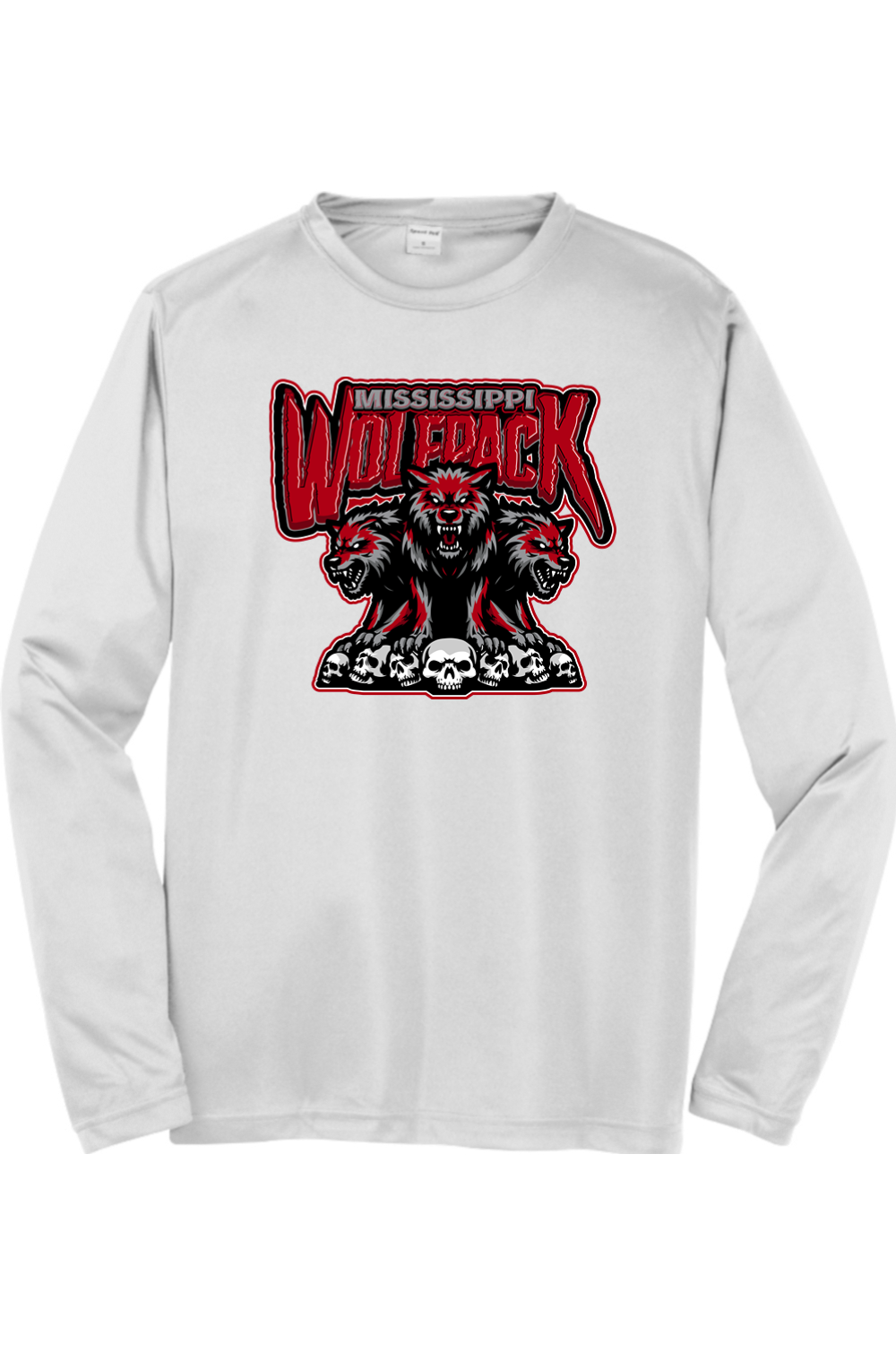 Mississippi Wolfpack | Adult | Sport-Tek Long Sleeve PosiCharge Competitor Tee