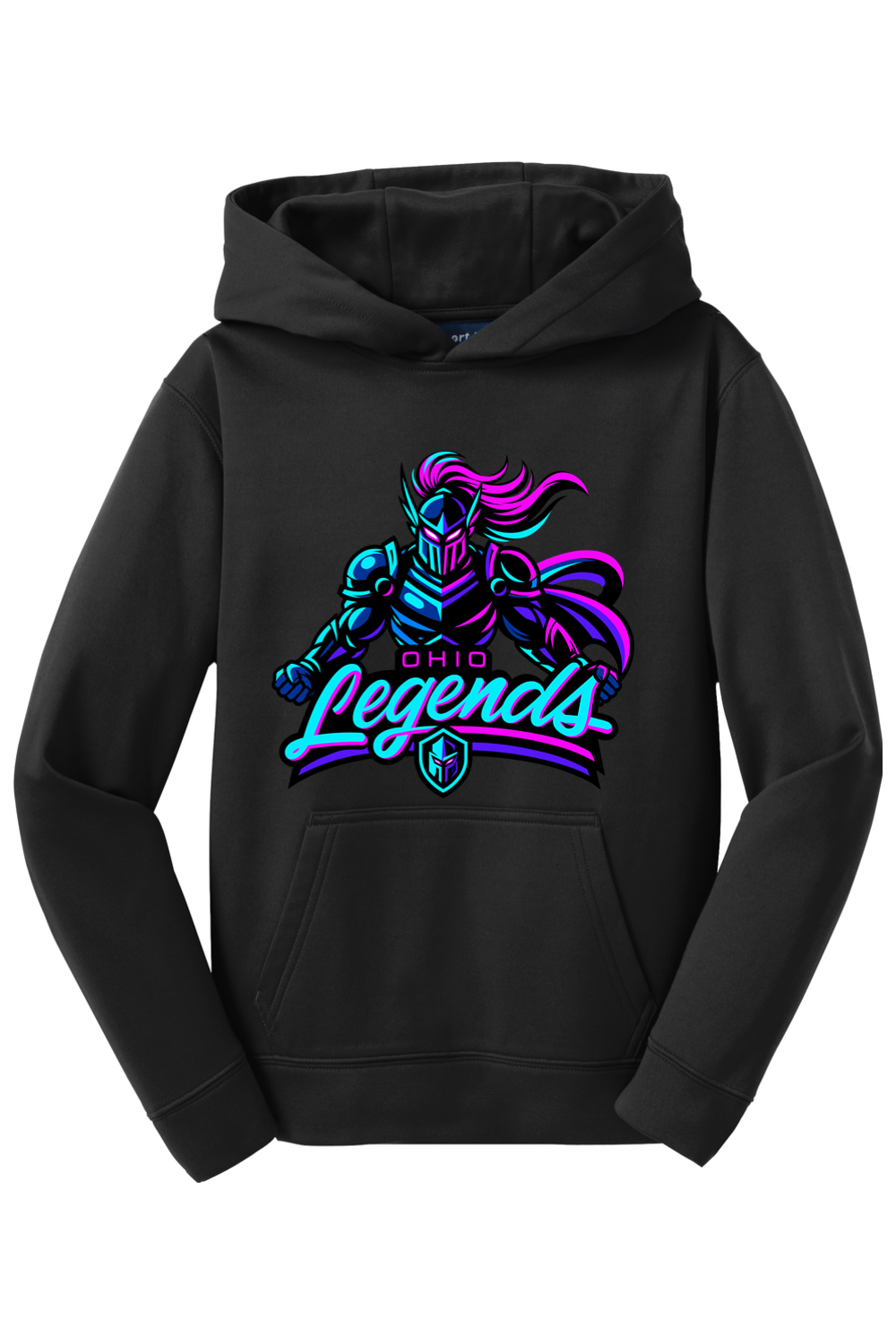 Ohio Legends | Youth | Sport-Tek Sport-Wick Fleece Hooded Pullover