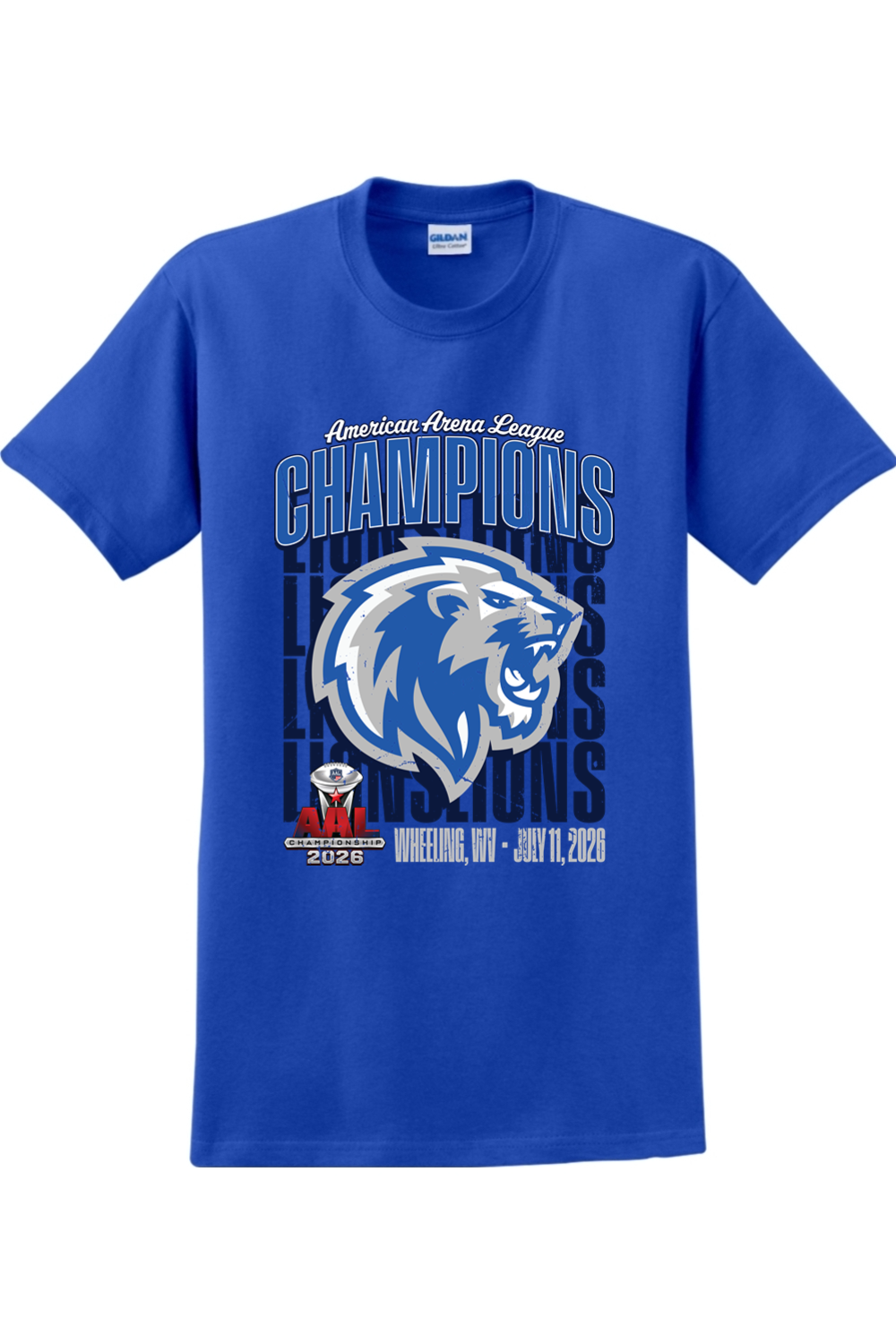 Adult | 2026 AAL CHAMPIONS | Gildan Ultra Cotton T-Shirt