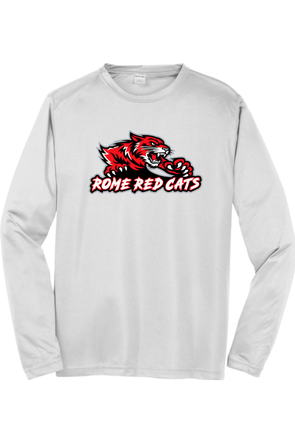 Rome Red Cats | Adult | Sport-Tek Long Sleeve PosiCharge Competitor Tee