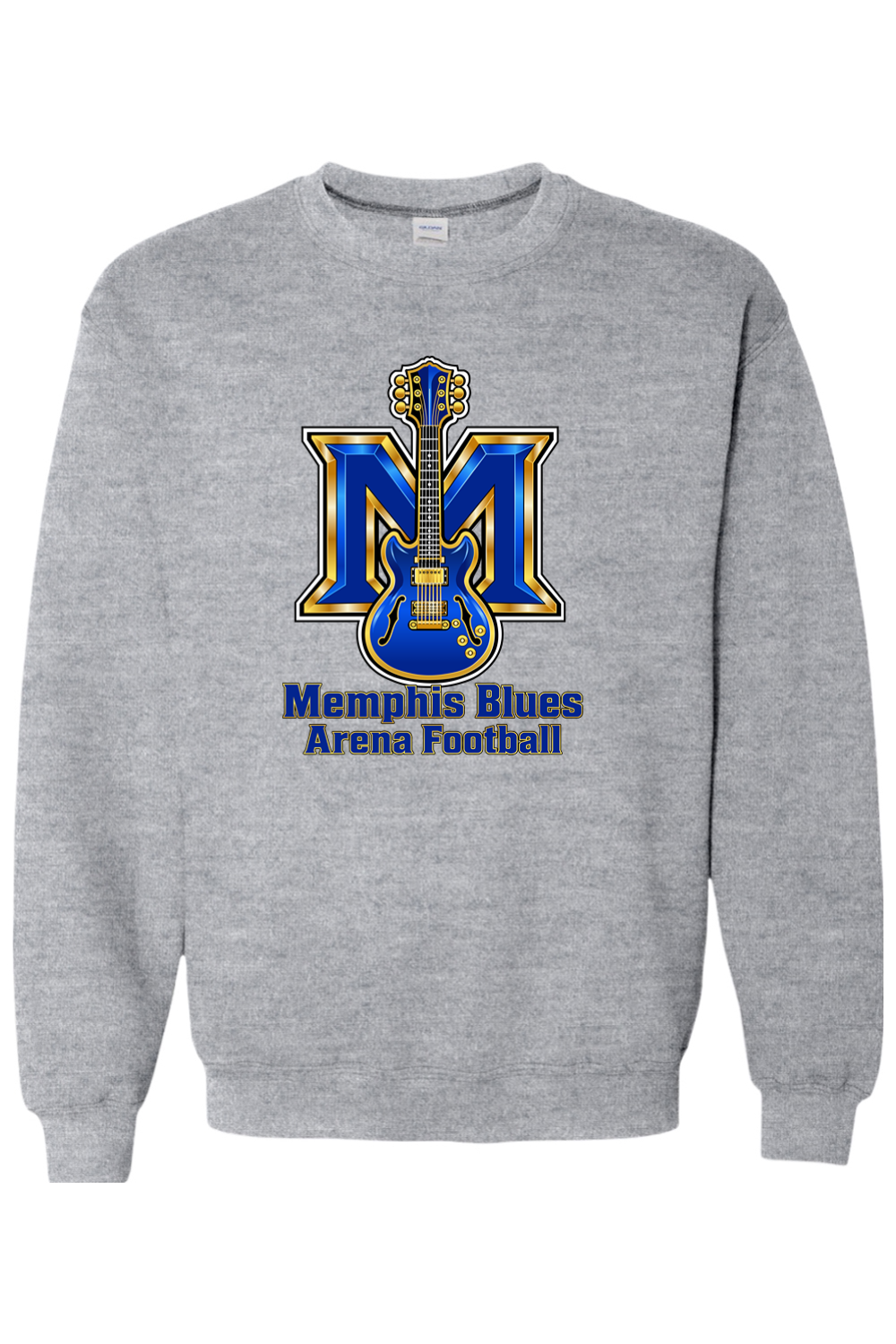 Memphis Blues | Adult | Gildan Heavy Blend Crewneck Sweatshirt