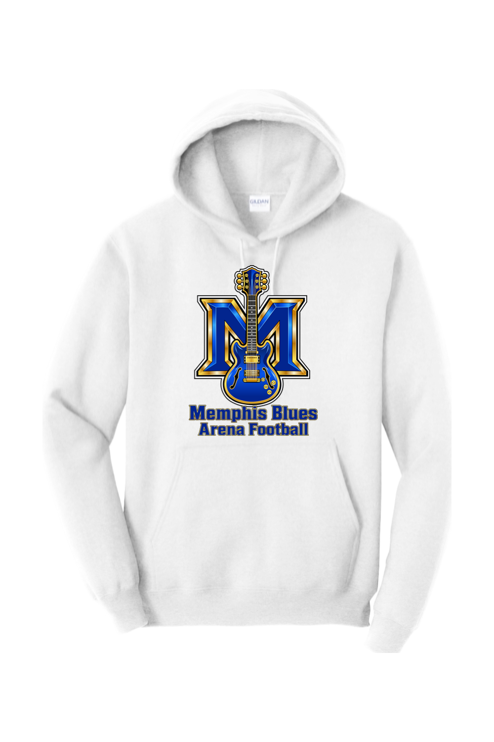 Memphis Blues | Adult | Gildan Heavy Blend Hooded Sweatshirt
