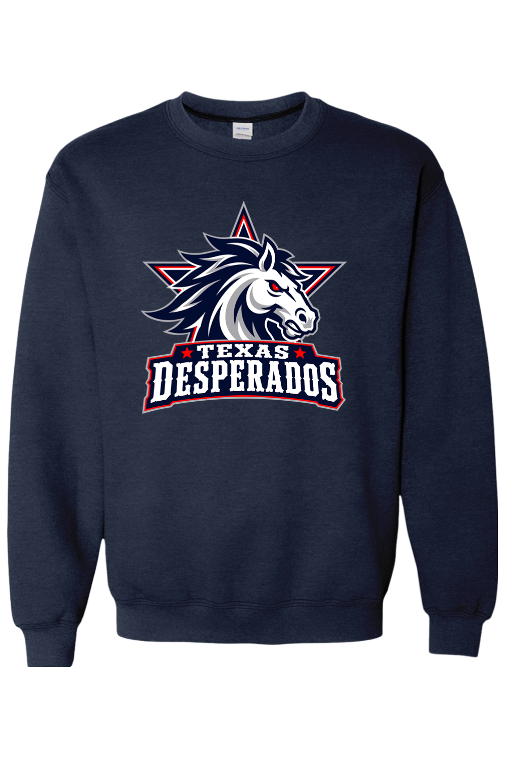 Texas Desperados | Adult | Gildan Heavy Blend Crewneck Sweatshirt
