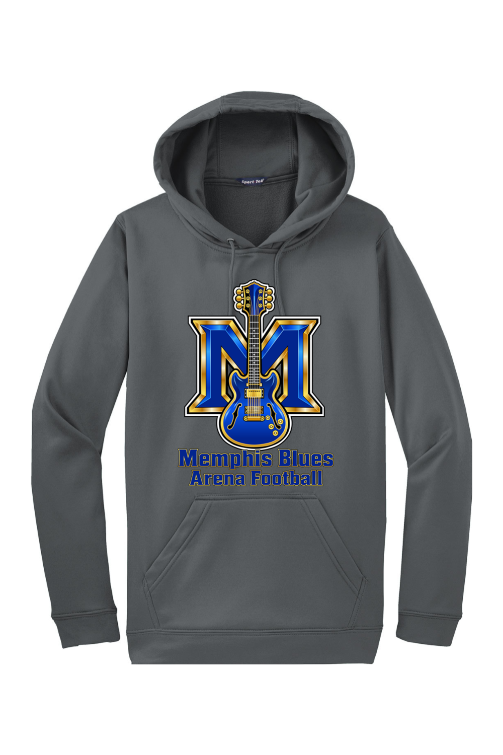 Memphis Blues | Adult | Sport-Tek Sport-Wick Fleece Hooded Pullover