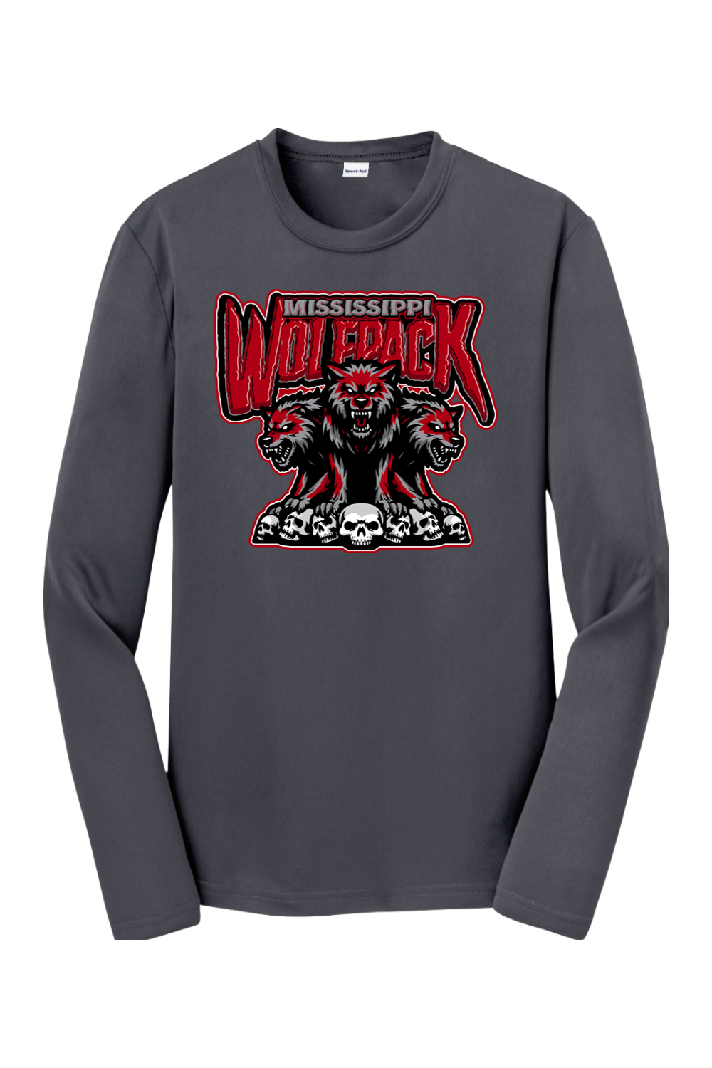 Mississippi Wolfpack | Youth | Sport-Tek Long Sleeve Performance Tee