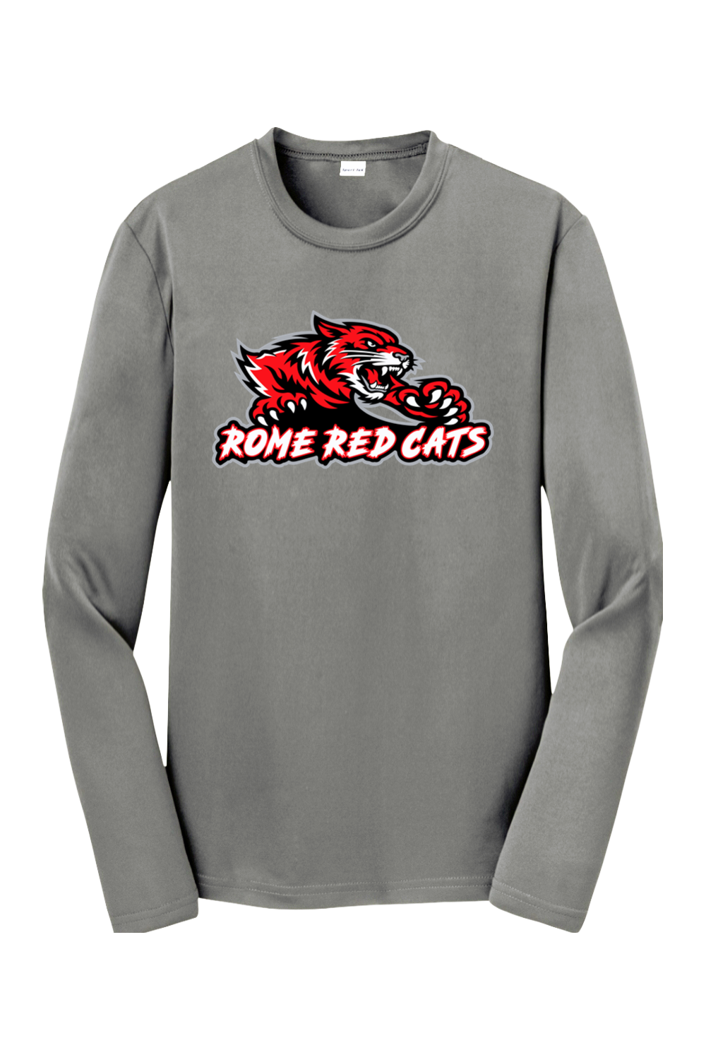 Rome Red Cats | Youth | Sport-Tek Long Sleeve Performance Tee