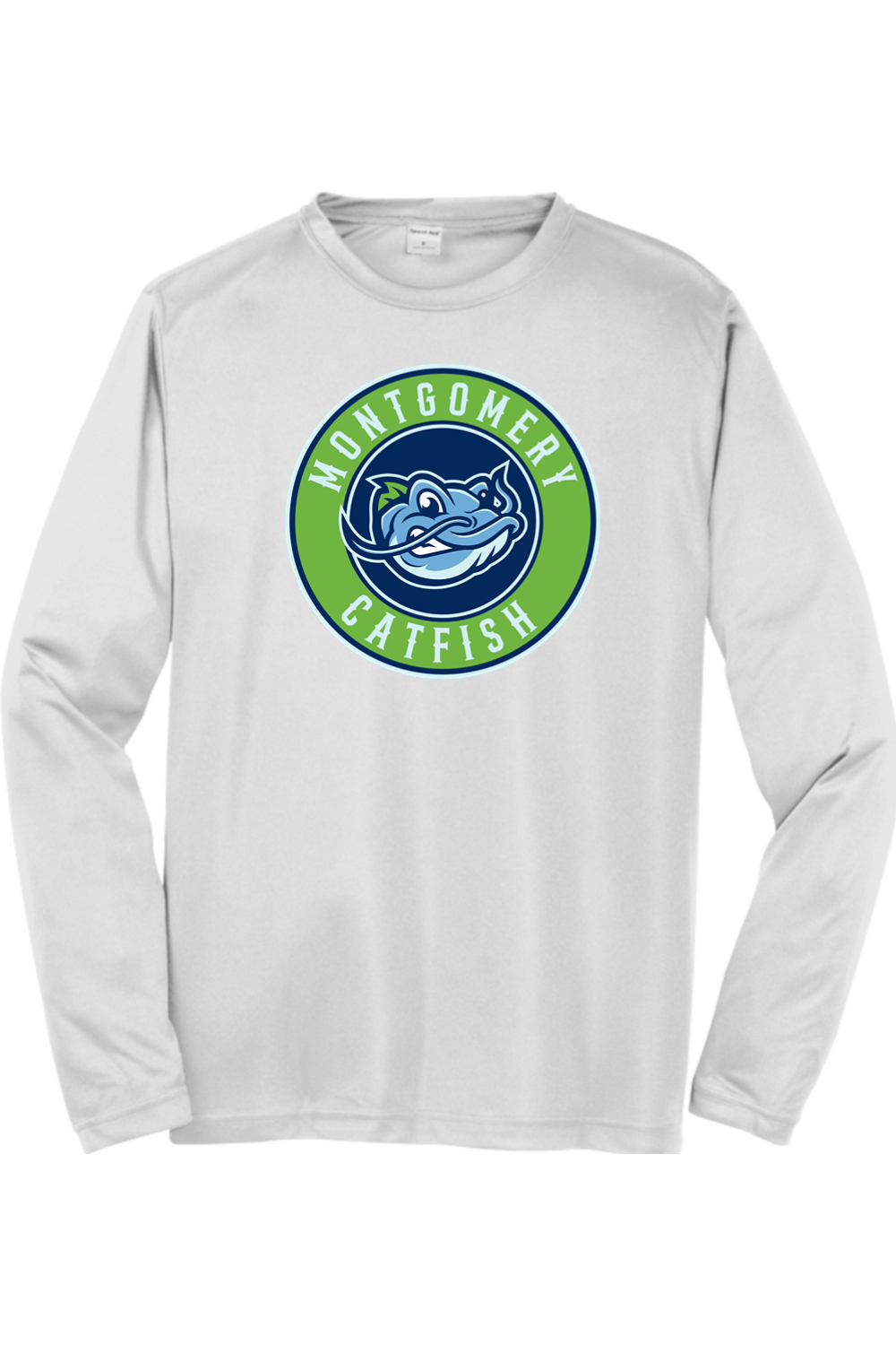 Montgomery Catfish | Adult | Sport-Tek Long Sleeve PosiCharge Competitor Tee