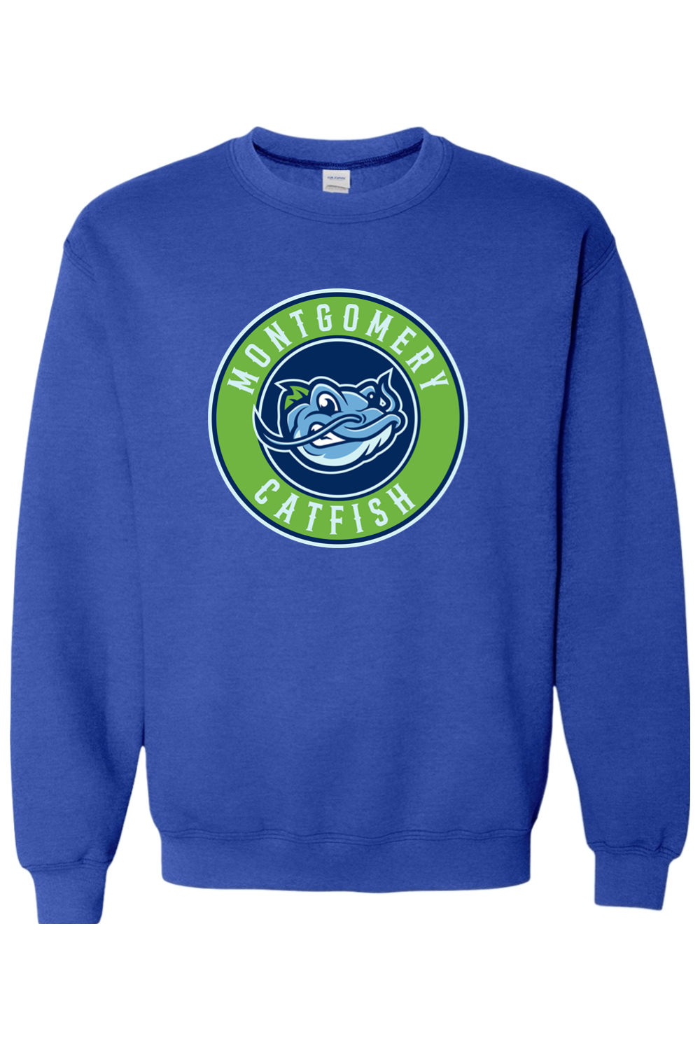 Montgomery Catfish | Adult | Gildan Heavy Blend Crewneck Sweatshirt