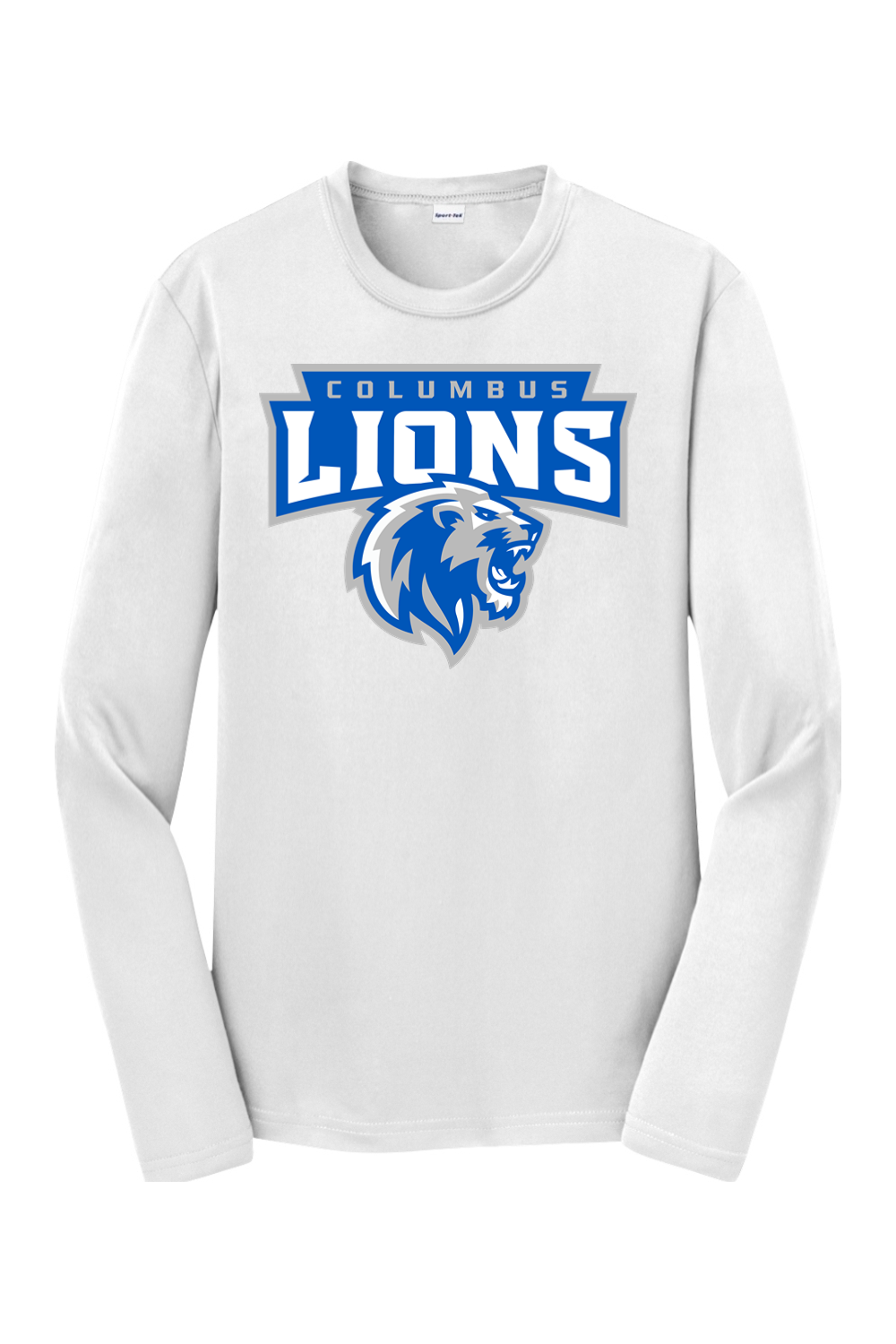 Columbus Lions | Youth | Sport-Tek Long Sleeve Performance Tee