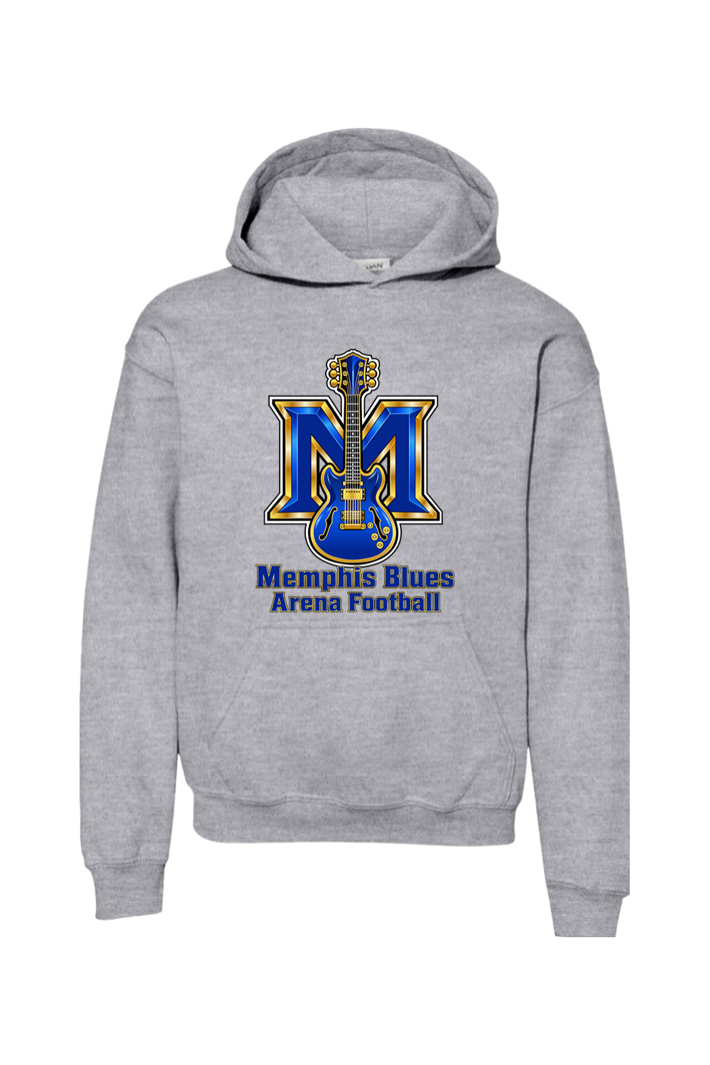 Memphis Blues | Youth | Gildan Heavy Blend Hooded Sweatshirt