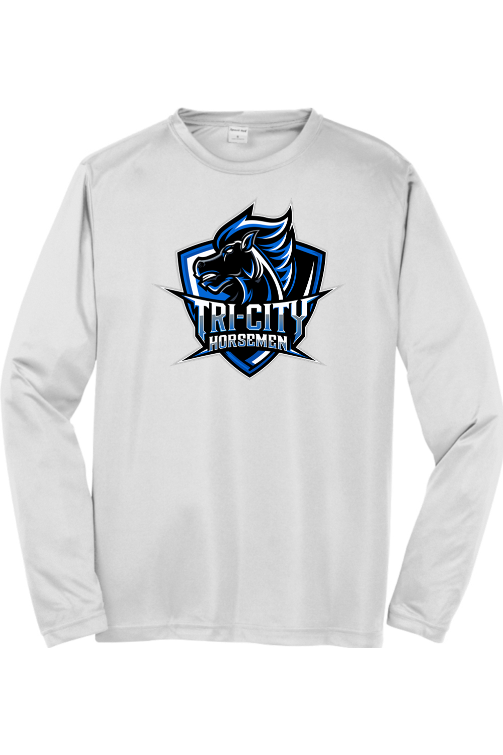 Tri-City Horsemen | Adult | Sport-Tek Long Sleeve PosiCharge Competitor Tee
