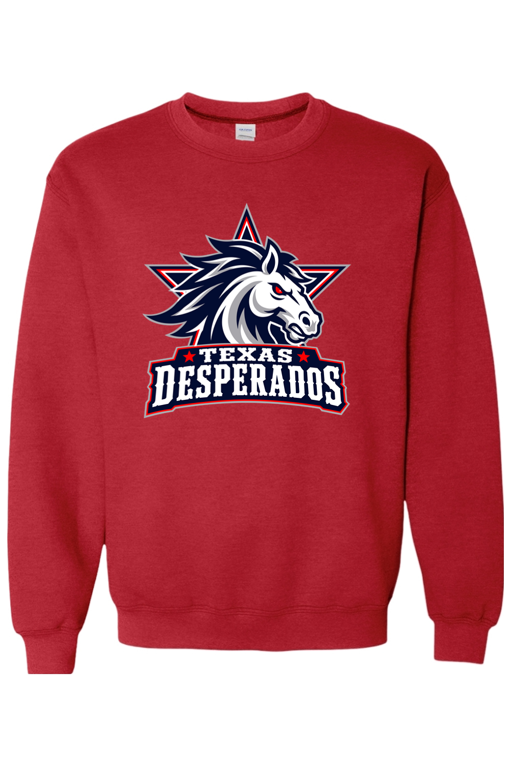 Texas Desperados | Adult | Gildan Heavy Blend Crewneck Sweatshirt