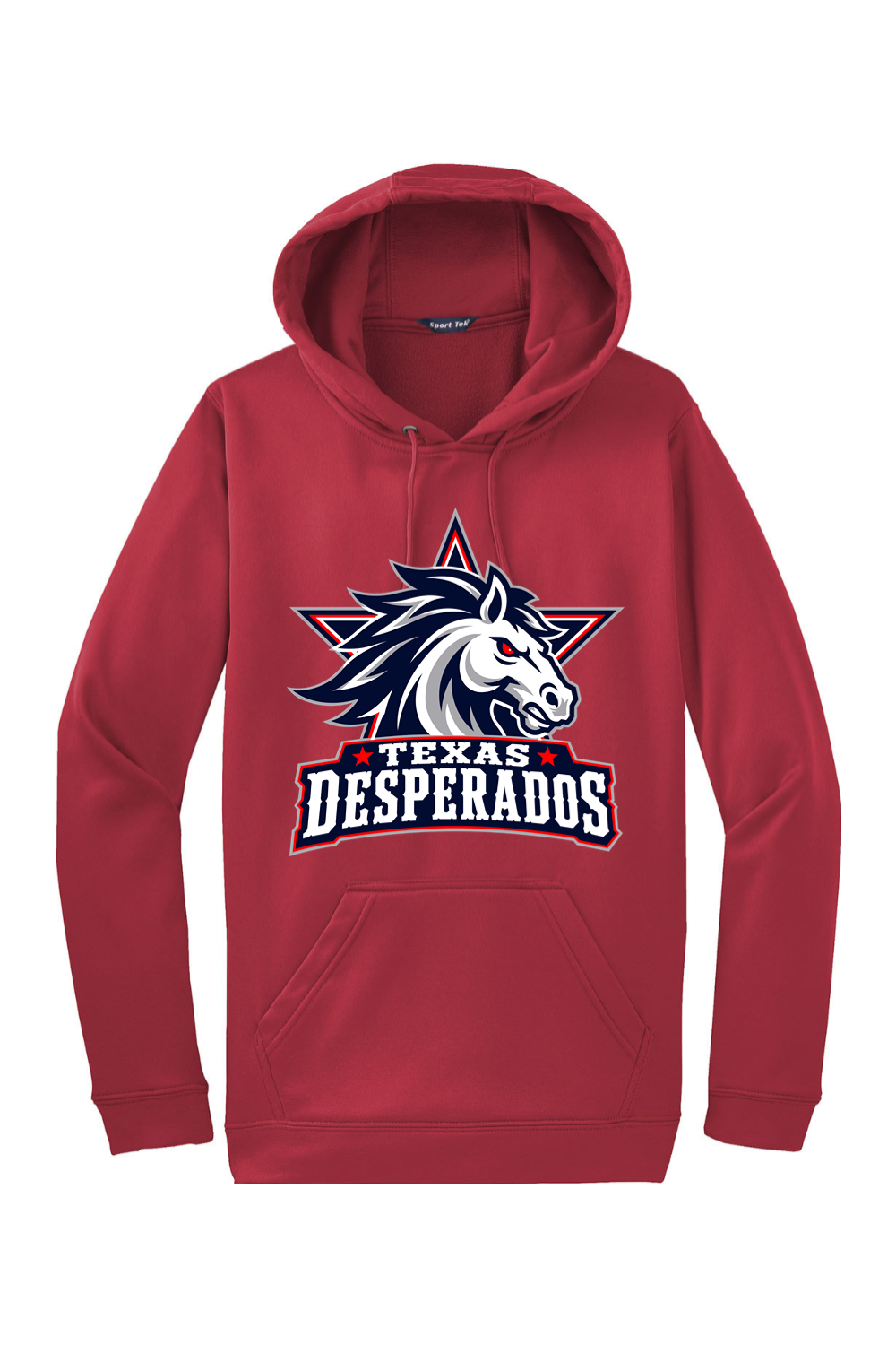 Texas Desperados | Adult | Sport-Tek Sport-Wick Fleece Hooded Pullover