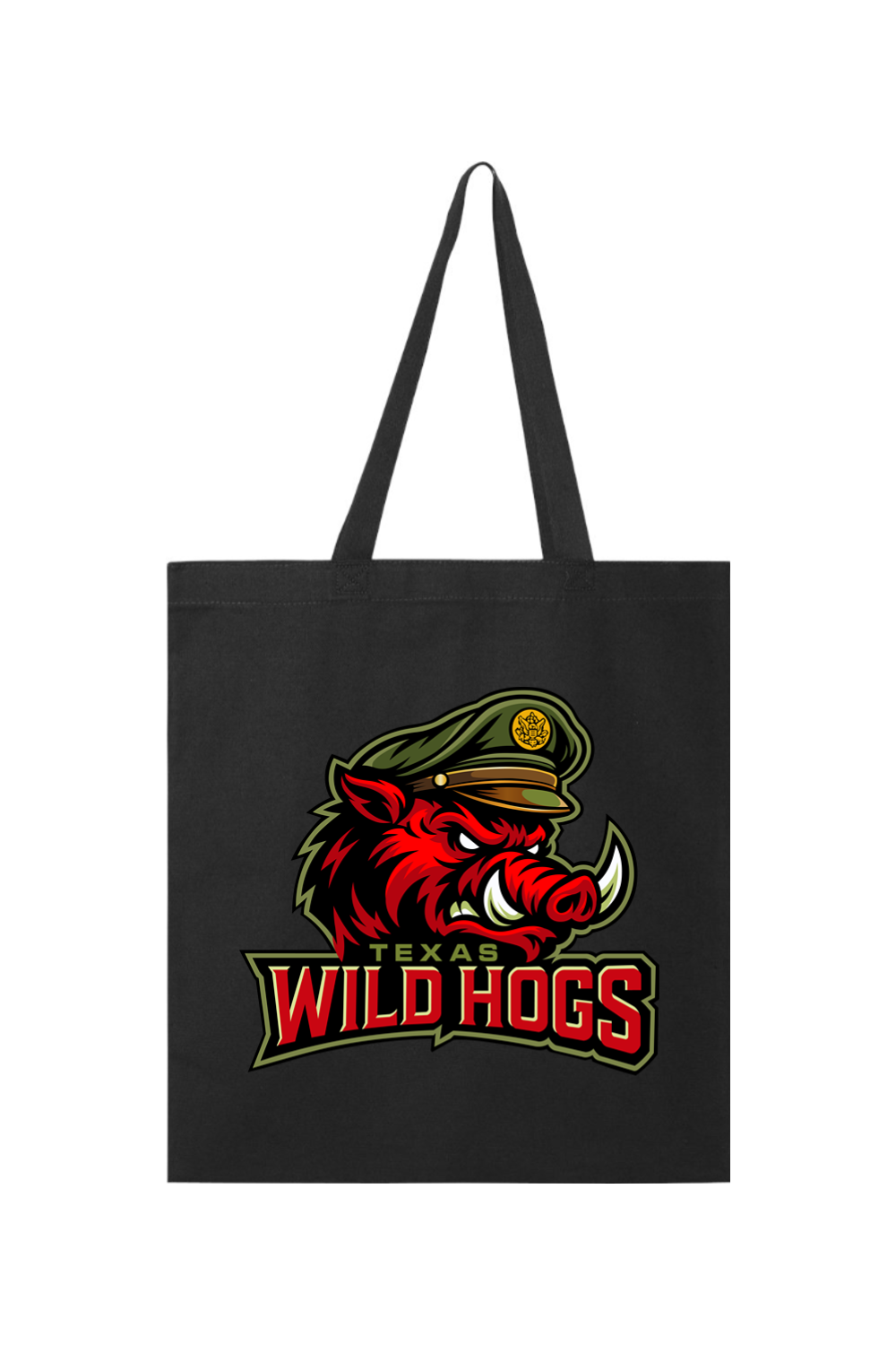 Texas Wild Hogs | Q-Tees Economy Tote
