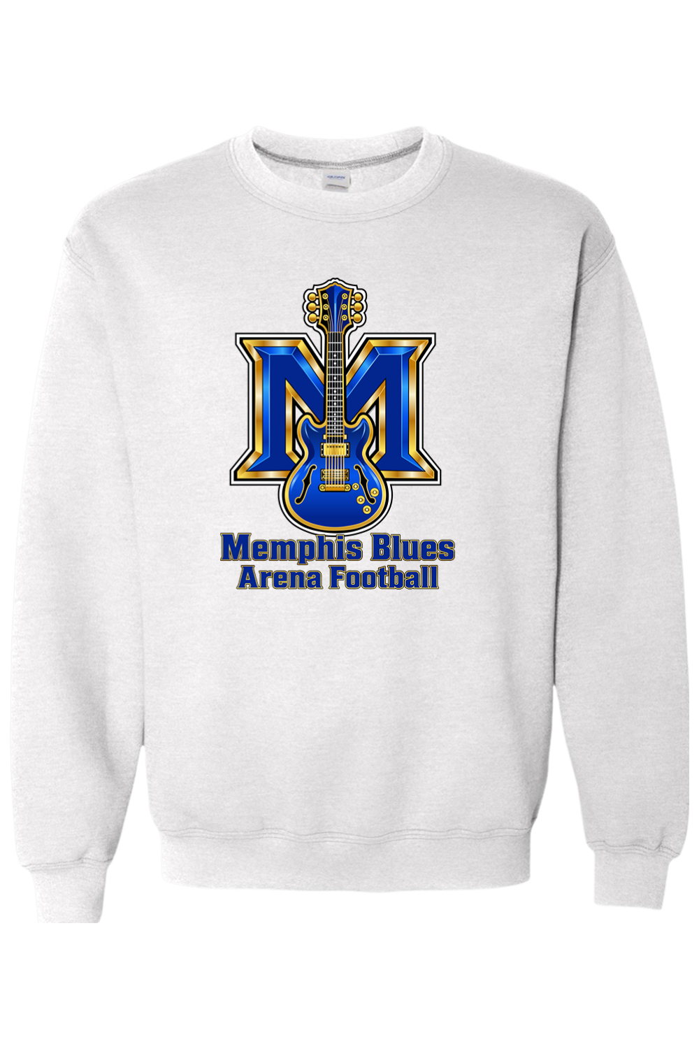 Memphis Blues | Adult | Gildan Heavy Blend Crewneck Sweatshirt