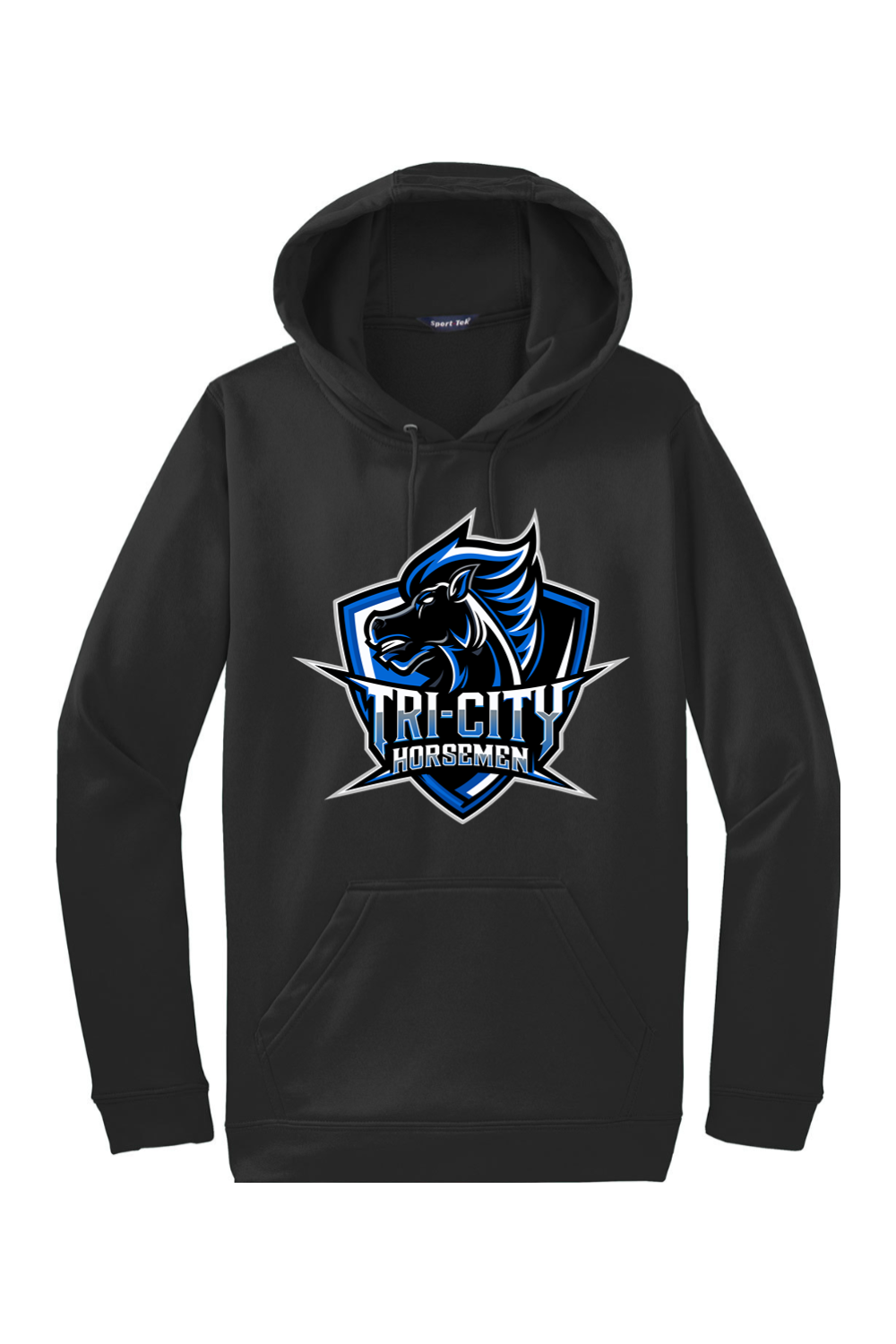 Tri-City Horsemen | Adult | Sport-Tek Sport-Wick Fleece Hooded Pullover