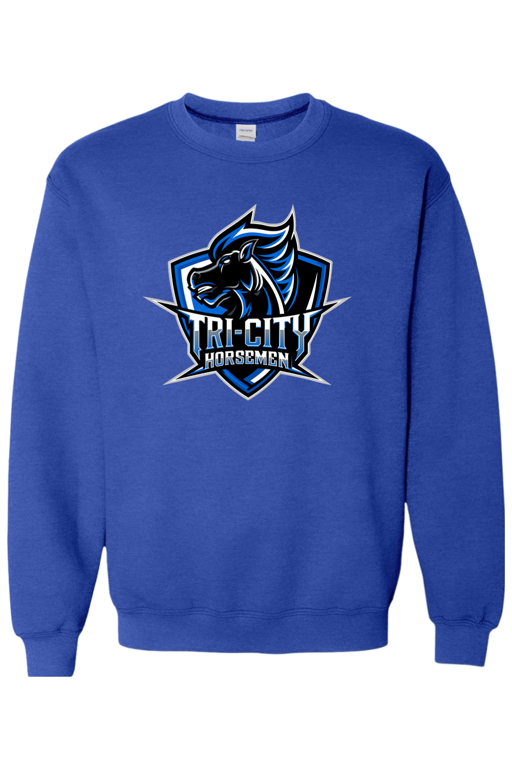 Tri-City Horsemen | Adult | Gildan Heavy Blend Crewneck Sweatshirt