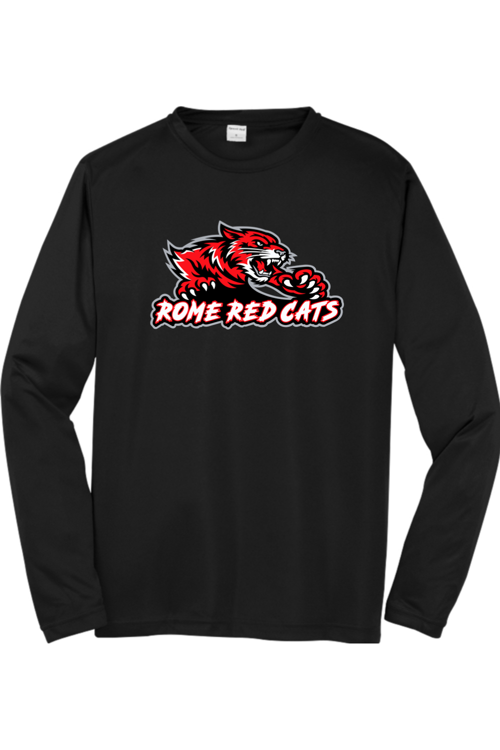 Rome Red Cats | Adult | Sport-Tek Long Sleeve PosiCharge Competitor Tee