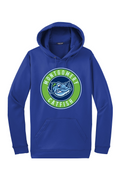 Montgomery Catfish | Adult | Sport-Tek Sport-Wick Fleece Hooded Pullover