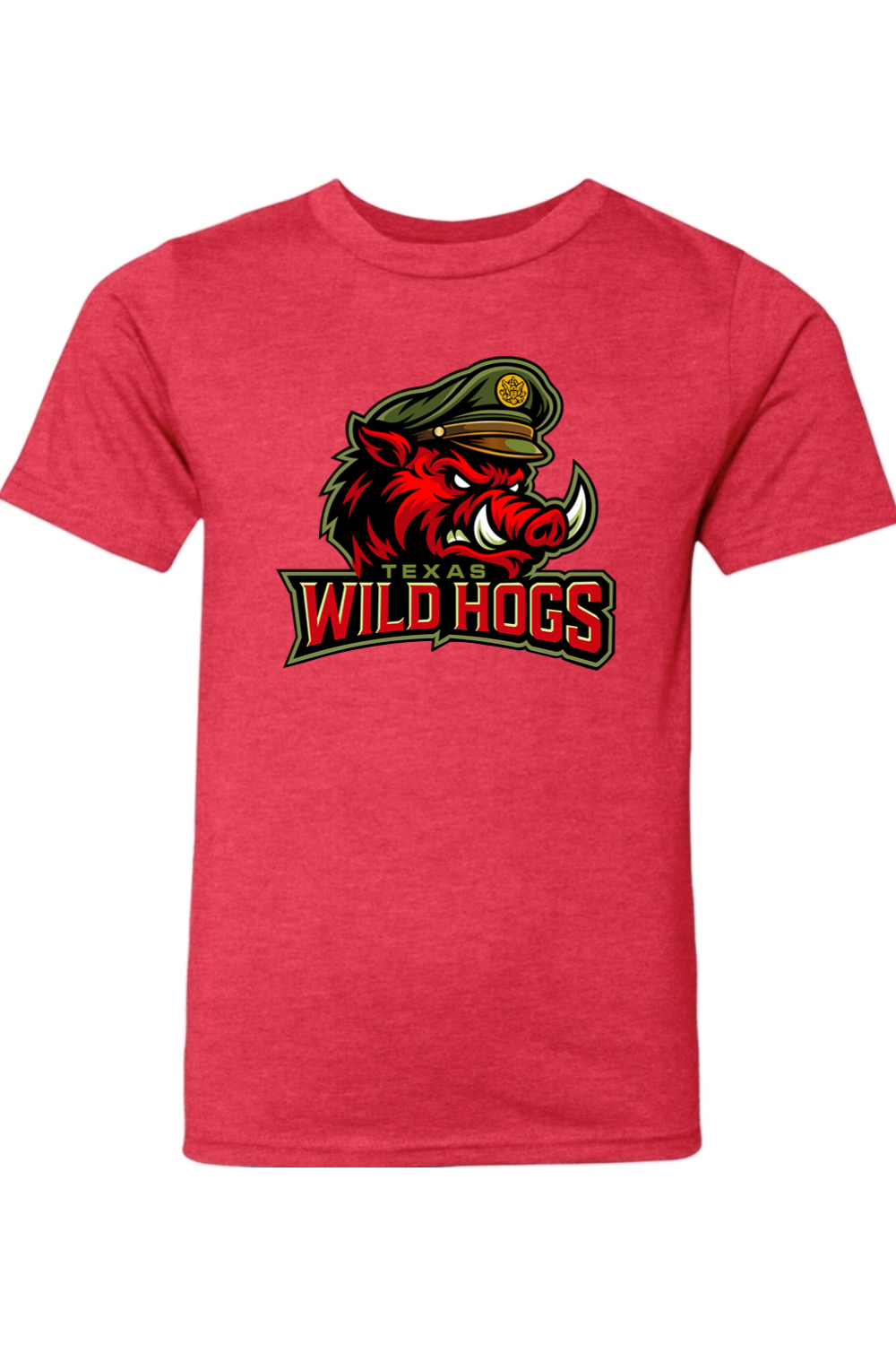 Texas Wild Hogs | Youth | Next Level CVC Tee
